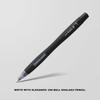 Uni-Ball Shalaku 0.7mm  Mechanical Pencil Pack Of 6 Black Body Side Click For School Office Writing