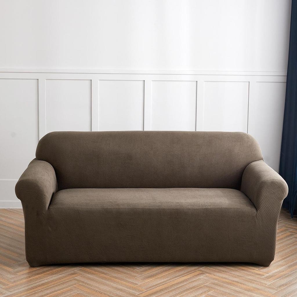 High Elastic Knitted Sofa Protector for Double & Three-Seater - Full Wrap Cover