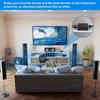 HDMI Audio Extractor, 4K 30Hz HDMI Audio Splitter to Optical 3.5mm, Stereo Adapter, Compatable for Tvs, Displays, and Projectors Via Hd Multimedia