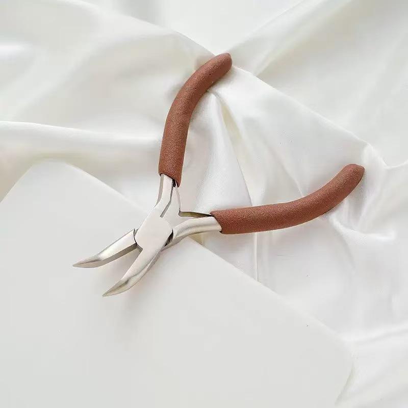 Bent Nose, Pointed Nose, and Round Nose Pliers Set for Jewelry Wire Wrapping, Cutting, Beading, and DIY Accessories