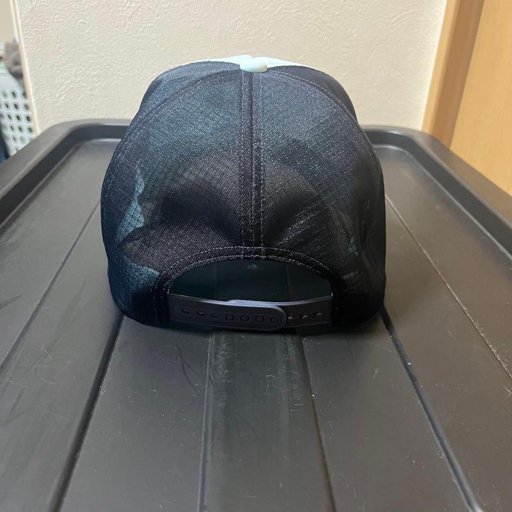 Used ARC'TERYX logo embroidery mesh cap light blue x black