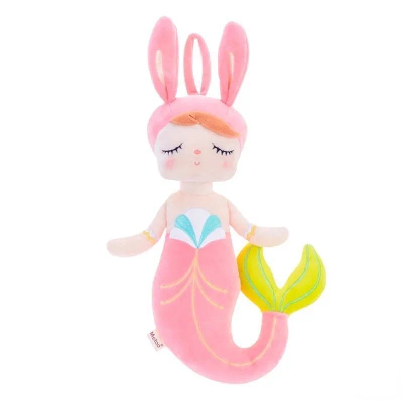 Non-Toxic Metoo Angela Mermaid Rabbit Plush Stuffed Doll Kids Birthday Toy Christmas Gifties For Children Personalized Toys