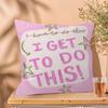 Pink Cherry Balloon Puppy Maple Design Cushion Cover Happy Autumn Harvest decor Holiday Decorati Pillow Cover
