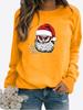 Autumn New Sweater Winter Women's Printed Tops T-shirt Ladies Round Neck Long Sleeve Casual Sweatshirt Plus Size Blouse