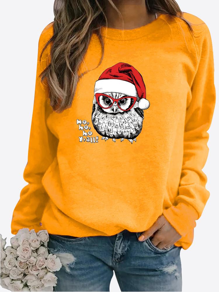 Autumn New Sweater Winter Women's Printed Tops T-shirt Ladies Round Neck Long Sleeve Casual Sweatshirt Plus Size Blouse
