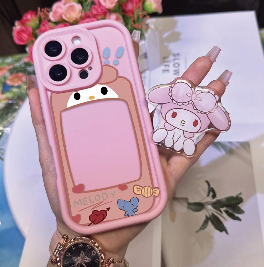 Sanrio TK Stand Airbag KT Pink Phone Case for Apple 16 iPhone 15 Pro