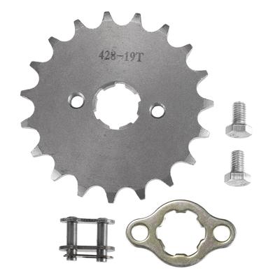 Motorcycle Front Engine Sprocket 428 19T 20mm 50cc 70cc 90cc 110cc 125cc Dirt