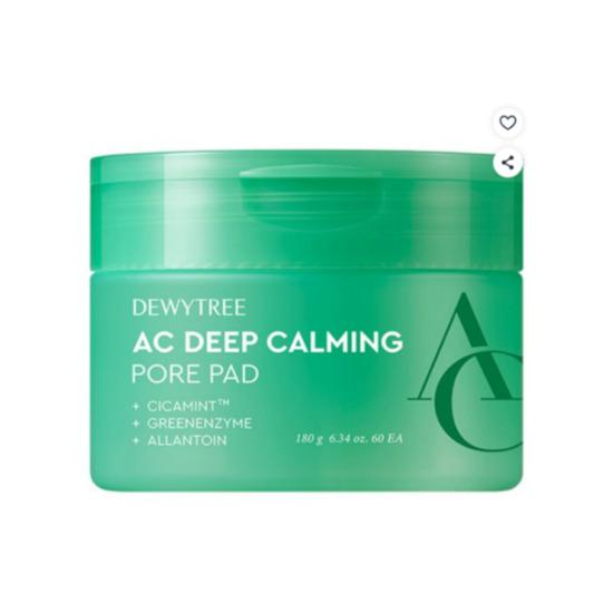 DEWYTREE AC Deep Calming Pore Pad Exfoliating & Soothing Toner Pads 180g