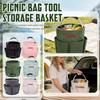 Personalisierte Picknicktasche/tragbarer Gartenwerkzeug-Aufbewahrungskorb