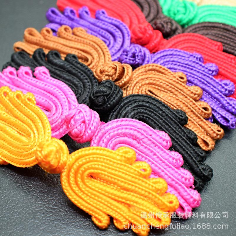 10pairs Chinese Tang Suit Frog Buttons Knot Closure Sewing Fasteners Outfit Suit Dress Cheongsam Sewing Decorative Accessories