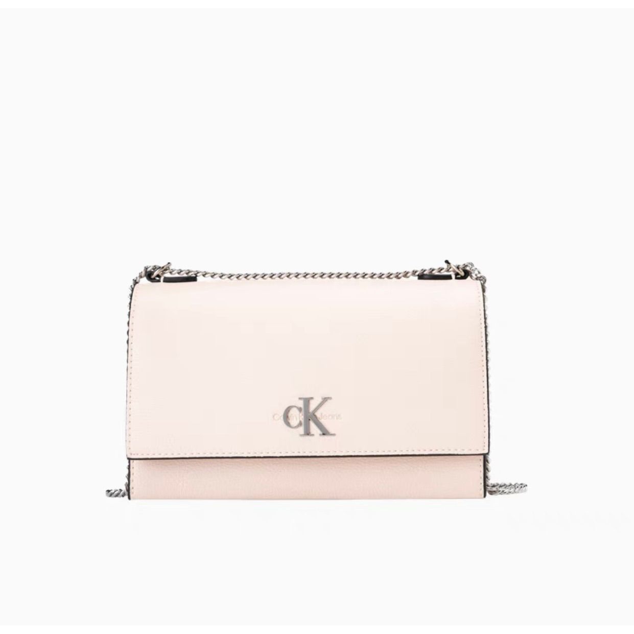 

Calvin Klein Minimalist Chain Flap Lychee Texture Shoulder Bag Crossbody Bag Women bags Ballet-Pink DH2806-625 Ballet Pink