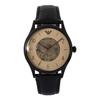 AR1923 Dress Black Leather Watch Men's