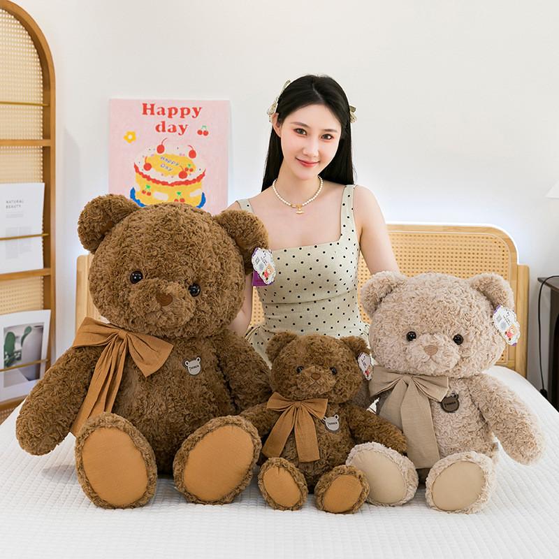 Plush Bear Teddy Toy Girl Birthday Soft Pp Cotton Filling Children Gift Doll