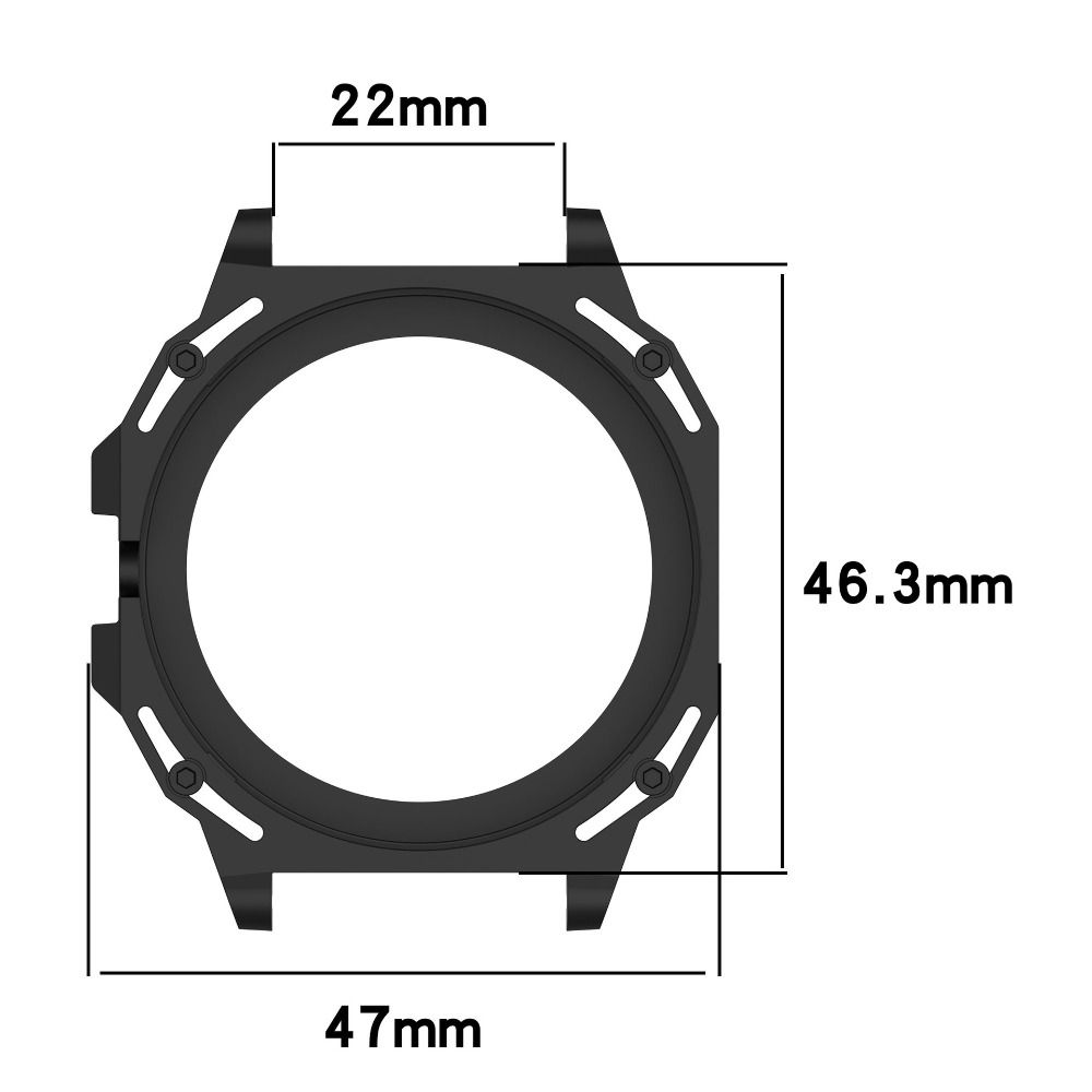 New Accessrories Smart Watch Shell No Screen Protector Armor Watch Case TPU Cover Protective Bumper