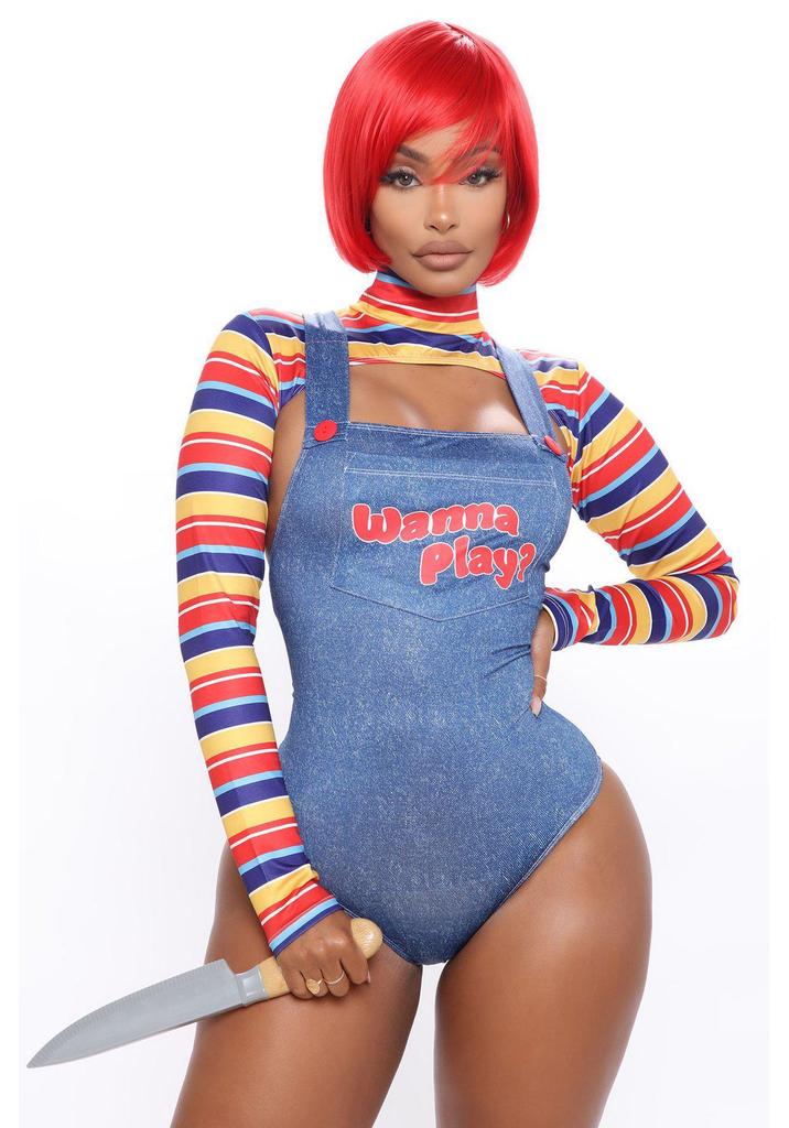 New Sexy Halloween Women's Printed Sportswear Two-Piece Set