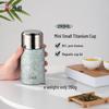 Heenoor Pure Titanium Tea Infuser Thermos