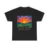 Unisex Adult T Shirt Gouache Sunrise “New Day, Fresh Start”