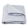 Camping Blanket 79" x 59" Wearable Warm Stadium Blanket Outdoor Light Grey
