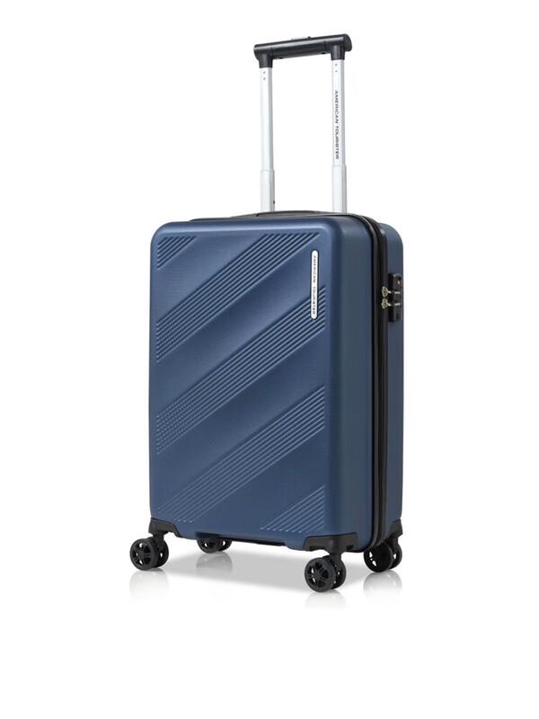 American Tourister Twill Fashion Hardside Spinner Luggage