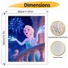 Disney Elsa Frozen Princess Digital Oil Painting Art Kit Hand Painted Home Decor