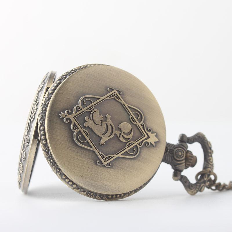 New Arrival Vintage Quartz Pocket Watches Analog Pendant Necklace Fob Watch