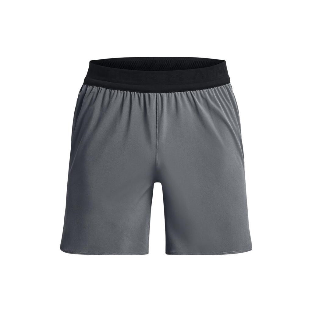 Under Armour Solid Woven Fitness Training Shorts Men Shorts Gray 1376782-012