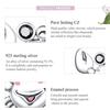 Bamoer 925 Sterling Silver Little Crab Charm for Original Silver Bracelet or Bangle DIY Jewelry