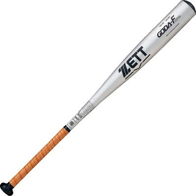 ZETT Hardball Kij Baseballowy Metal Duraluminium 84cm Ponad 900g Srebrny Wyprodukowano w Japonii BAT15384 Gouda-Fz740 (Wspaniały (NZ740)) (1300)