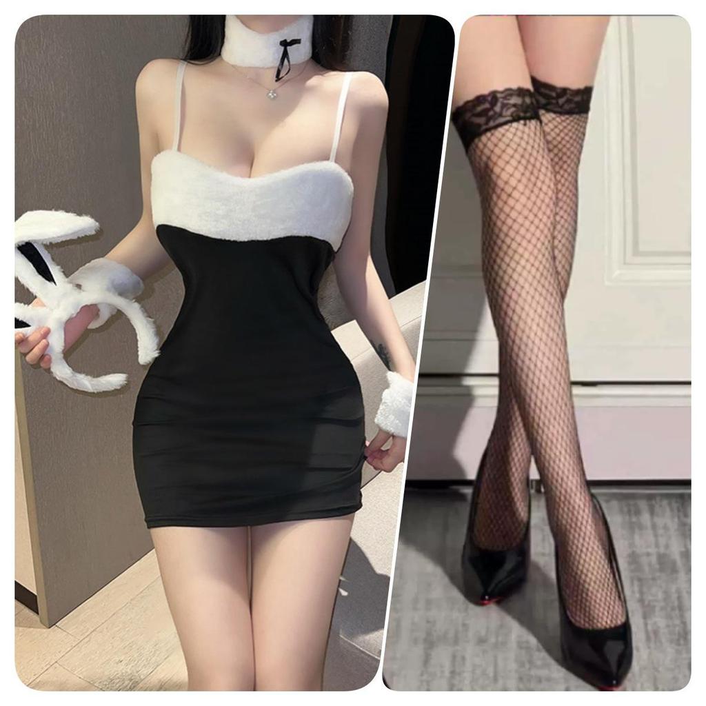 Bunny Girl Christmas Lingerie: Playful Role Play and Temptation Skirt for the New Year