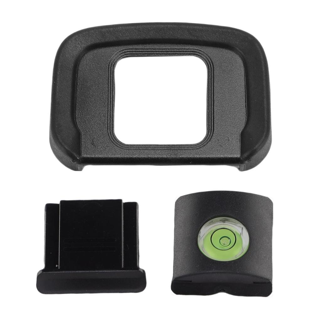 3 In 1 Eyecup Hot Shoe Cover Bubble Level Set Replacement for Nikon Z50 Mirrorless Camera