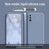 Huawei P20 Pro Simple Solid Color Liquid Wrap Soft Anti-Drop Case
