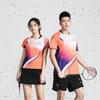 Football Training Clothing Manufacturers Wholesale Summer Running Sports Breathable Quick Drying Game Badminton Clothing Set Men's and Women's Table
