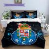 Futebol Clube do Porto Pattern Bedding Quilt Set  Home Decoration  Gift (1 * duvet cover + 2 * pillowcase  without core)