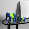 Nordic Art Elephant Ornaments Resin Light Luxury Creative Living Room Wine Cabinet TV Cabinet Entrance Desktop Home Decoration