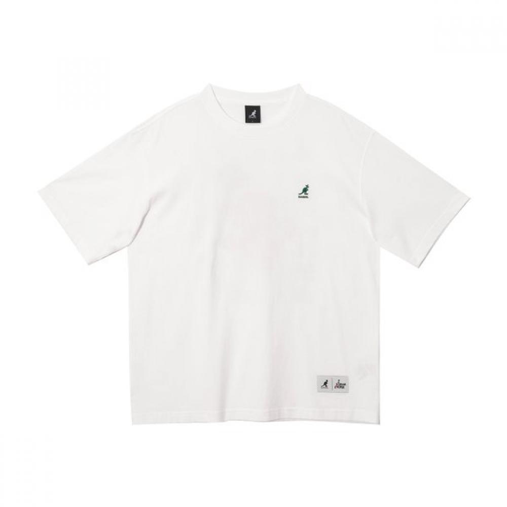 Kangol Lion ShorT Sleeve T shirT 2808 Off whiTe L