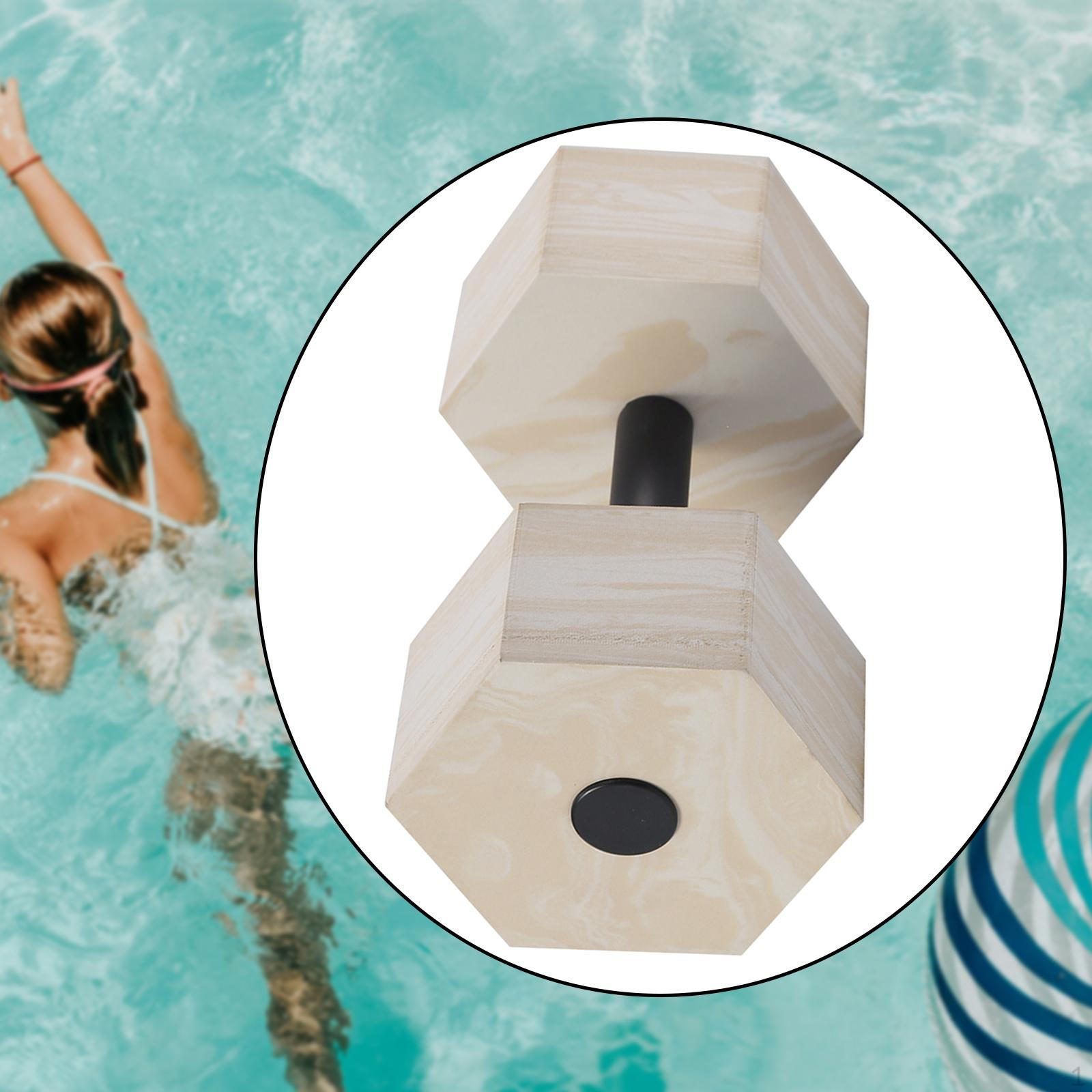 

Pool Exercise Dumbbell Aquatic Strengthening Upper Body, Professional, Fitness, Water бежевий