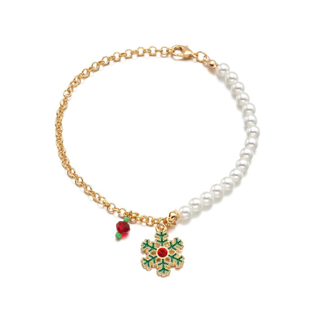 Christmas Alloy Jewelry: Tree, Santa, Snowman, Reindeer, and Bell Designs