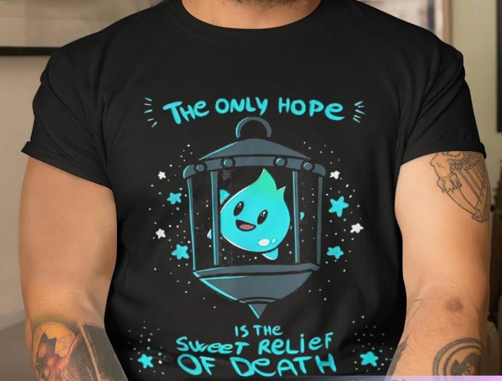 26 Lumalee Shirt  The Only Hope Is The Sweet Relief Of Death Shirt  Luna Star Shirt Unisex T-Shirt XL