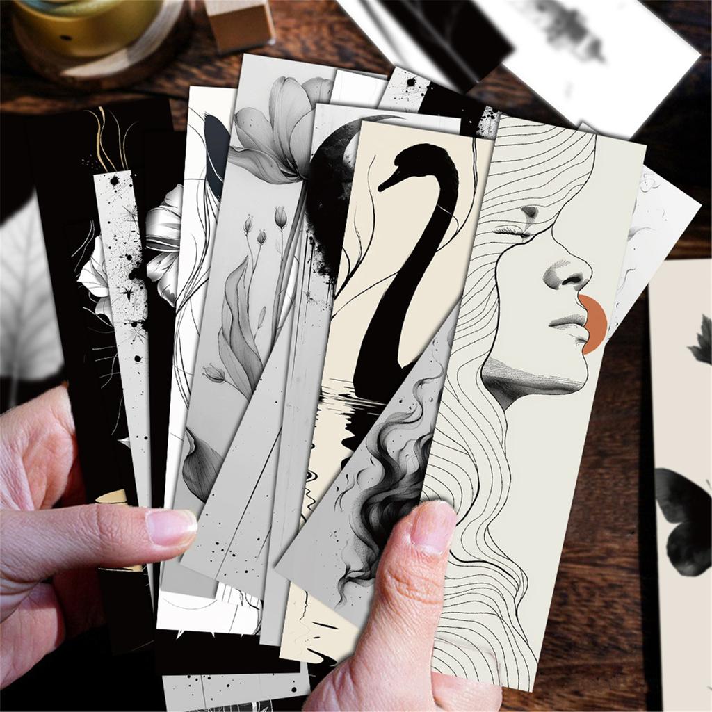 30 szt. Atramenty Malowanie Papier Zakładki Pomoce Czytania Zakładki Książka Strona Uchwyt Przegroda Strony dla Miłośników Książek Pisarzy Studentów