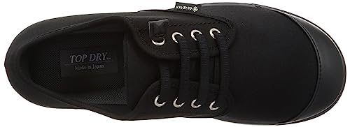 TOP DRY (Asahi Top Dry) Women's Waterproof and Breathable Gore-Tex Rain Sneakers TDY3995, Black