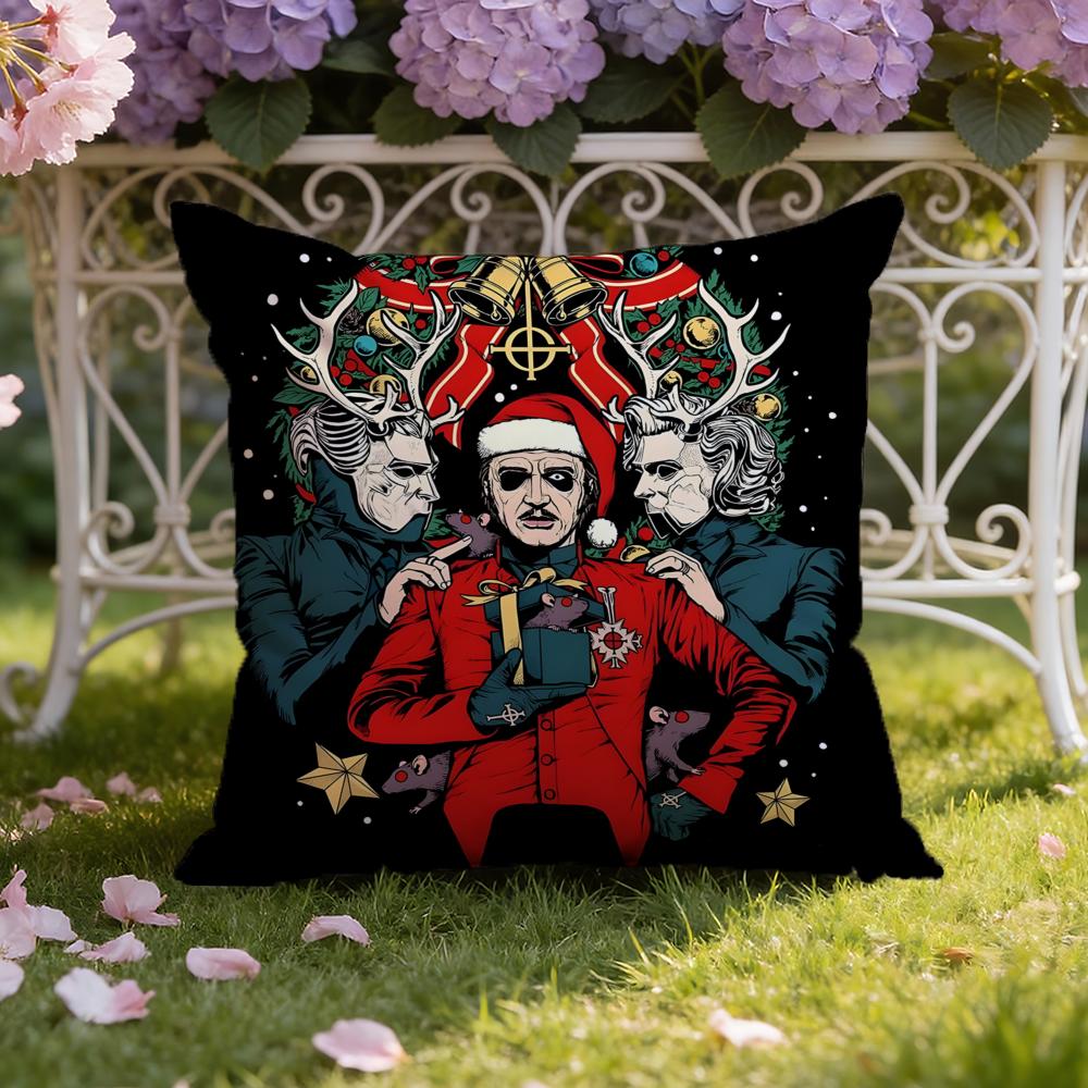 Band G-Ghost Cushion Cover Home & Car Dual-Scene Pillow Cover: Reversible for Premium Comfort