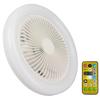 2 In 1 Ceiling Fan LED Lamp Remote Conrtrol Infinitely Dimmable E27 Base Bottom Noise Mute LED Decorative Light Silent Chandelie