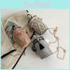 Cultural Style Crossbody Cylinder Bag With Tassels And Single Shoulder Strap For Daily Fashion