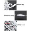 Year 20Cm Hanging Light Led Light Multiple Colors Rattan Ball Fairy Light String Waterproof Garden Holiday Gift