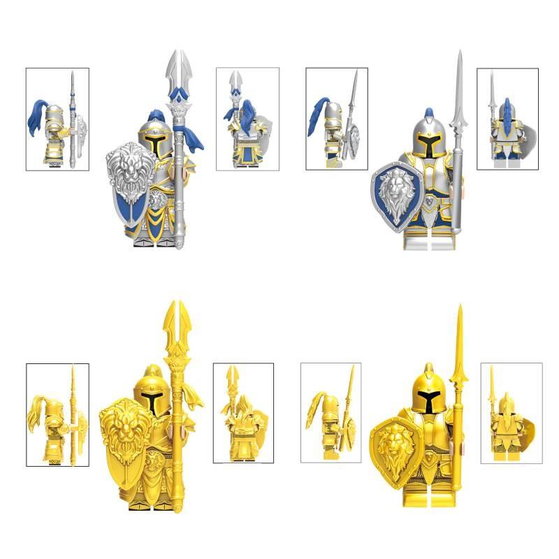 World Warcraft Of Stormwind City Guard Building Block Toys Kids Early Education