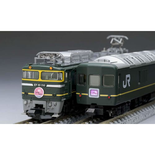 TOMYTEC TOMIX N Gauge EF81 Series 24 Twilight Express Basic Set A (3 Cars) 98359 Model Train Passenger Car