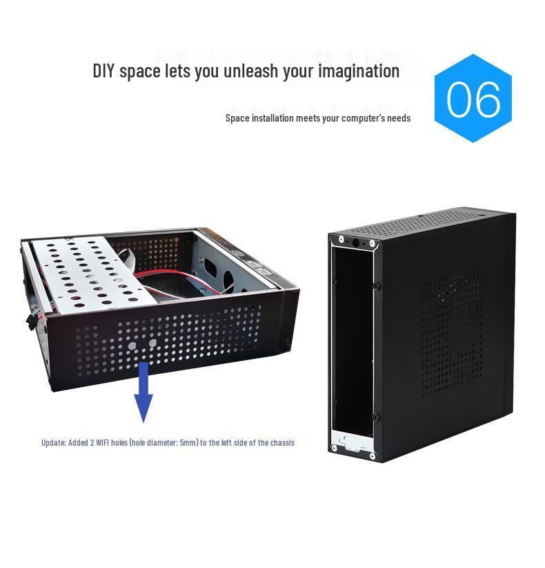XingKaiTian M05 Mini ITX HTPC/Průmyslový řídicí case