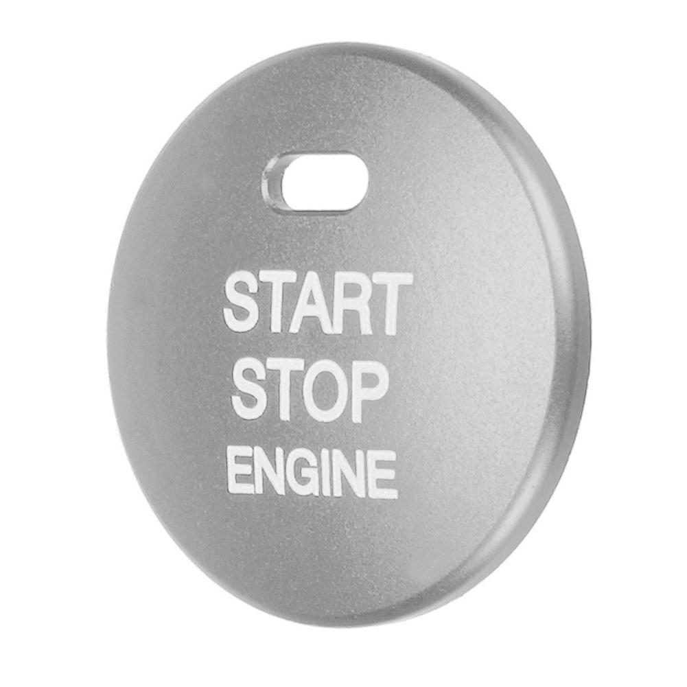 

Engine Start Stop Push Button Cover Trim Aluminum Alloy Engine Start Stop Push Button Cap for Mazda 3 Axela CX-3 CX-4 CX-5 серебряный