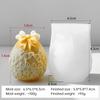 DIY Flowers Egg Easter Candle Silicone Mold Handmade Aroma Candle Easter Egg Relief Bunny Molds Gypsum Form Resin Mould