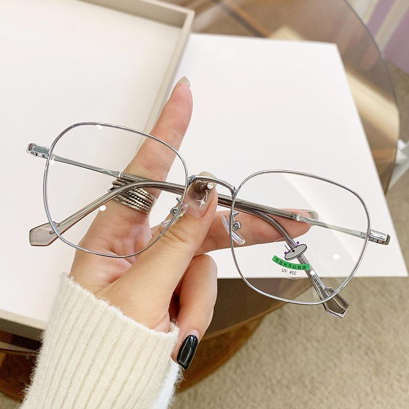 The Same Metal Anti-Blue Glasses Myopia Frame, Retro Danyang Glasses 580